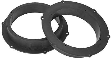 Audio Speaker adaptors Spacer, 2Pcs/Set Car Door Audio Speaker speakers Adapter Spacer Rings Mounting Bracket