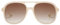SOJOS Occhiali da Sole da Uomo Donna Polarizzati Vintage Rettangolari Quadrati Grandi Specchio Occhiali da Sole UV400 Protezione SJ2174 con Rosa/marrone chiaro