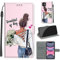 TOMYOU Compatible with iPhone 11 Case, High-grade Pattern Design Leather Flip Wallet Phone Case Cover for Apple iPhone 11
