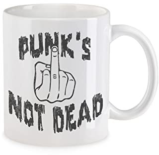 Urban Backwoods Punk's Not Dead II Tasse Mit Spruch Kaffeetasse