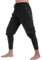 Odizli Mittelalter Kleidung Herren Sommer Leinenhose Lang Wikinger Gothic Steampunk Renaissance Viktorianische Hosen Pirat Kostüm Piratenkostüm Halloween Karneval Cosplay Faschingskostüme Schwarz XL