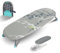 Space-Saving Folding Ironing Board with Mini Ironing Board for Shirt Sleeves, Non-Slip Feet and Heat-resistant Cover, 81 x 31 cm, Bird Design