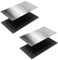 ALadrs Harz-3D-Drucker-Flex-Bauplatte flexible Federstahlplatte und magnetische Basisplattform für Anycubic Photon Mono, Mono 4K LCD/DLP-Harz-3D-Drucker 135x80mm 2 Stück