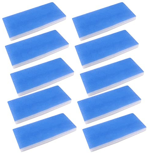 LEWITORS Lot de 10 filtres de rechange en fibre de verre pour cabine de pulvérisation d'aérographe - Compatibles avec Master,