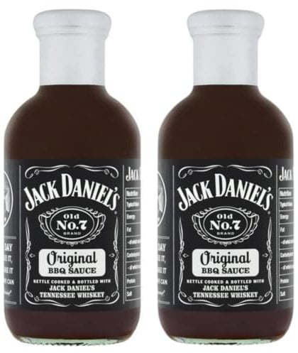BBQ Sauce Bundle With Jack Daniels Original BBQ Sauce 553g (2 Pack)