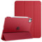 MoKo Custodia per iPad PRO 11 Pollici M4 2024 (5a Gen.), Custodia Sottile con Retro Traslucido in PC Rigido per iPad PRO 11'' 2024 (A2836/A2837/A3006), Supporta Apple Pencil PRO, Rosso