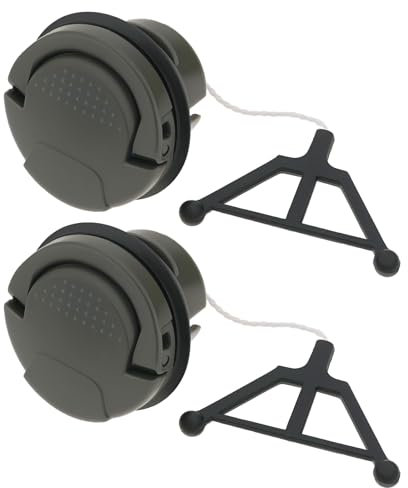 Briny River 2 Bouchons de Réservoir Huile de Rechange 522 62 00 03 Compatible avec Husqvarna 135 Mark II 465 545 550 555 556 560 562 565 572 576