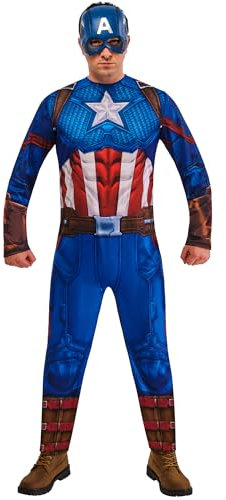 Rubies Official Captain America Classic Adult, Size Medium Halloween