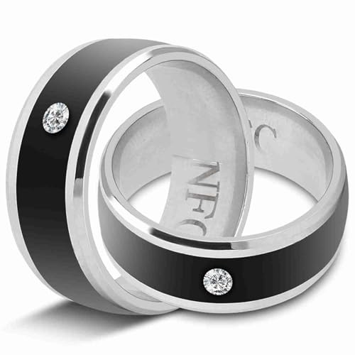 Smart Ring NFC Multifunktions Tragbares Gerät für Mobiltelefone. (Größe8)