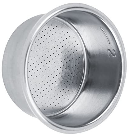 Zerodis Stainless Steel Filter Basket, Non Pressurized Mesh Coffee Filters Bottomless Portafilter Coffee Machines Strainer Accessories