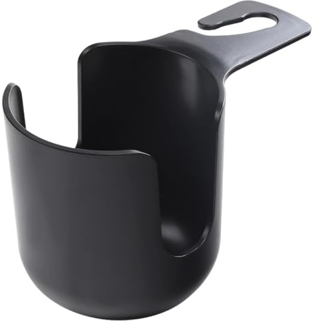 VGTDCDT Porte-Gobelet pour Siège Arrière de Voiture pour VW New Beetle (Bj. 1998-2010), Porte-gobelet de Boisson de Siège Arrière de Véhicule,anisateur de Voiture,Black
