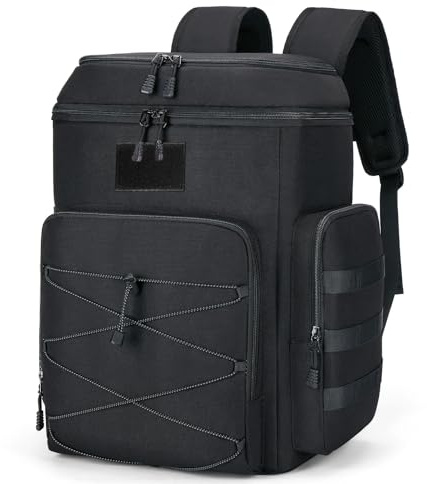 HSHRISH Sac Isotherme Tactique Homme 30L Double couche Camping Randonnée