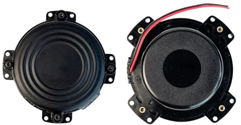 Puck Mini Bass Shaker 4/8Ohm 30W Tactile Transducer Low Frequency Vibration Speaker Feeling Bass Sofa Chair(4Ohm-1PC Black)