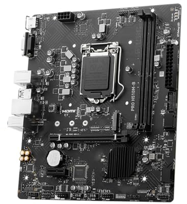 Scheda madre La scheda madre Fit For MSI PRO H510M-B supporta il socket LGA 1200 i9-10900K i7-10700K i5-10600K 10400F INTEL H470 2xDDR4 1xM.2 PCIe 3.0 mATX