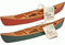 BUY LOW SELL LOW Handgefertigtes Kanu aus Holz mit Paddeln, Miniatur-Nachbildung (1 Stück), 27,9 cm