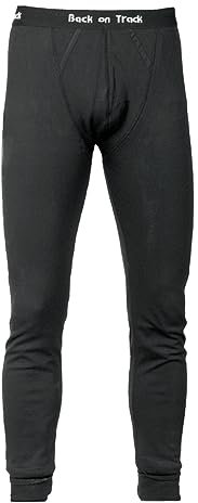 Back on Track Herren Bekleidung Lange Unterhose, Schwarz, XXL