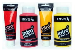 Reeves peinture acrylique 500 ml Intro 3020150 d'encre acrylique 15 x 7 x 7 cm – Orange
