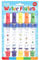 ASAB Pack of 5 Bath Water Flutes with Waterproof Whistles Music Sheets Musical Bath Time Toys With Adjustable Sound Foam Holder Children Bath Toys Mixed Colour Plastic Kids Flutes Easy to Clean