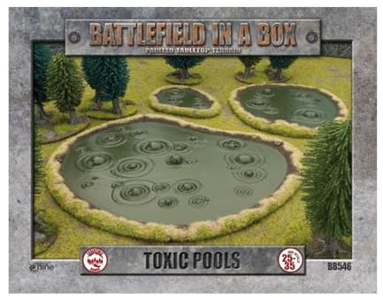 Gale Force Nine Battlefield in a Box - Toxic Pools