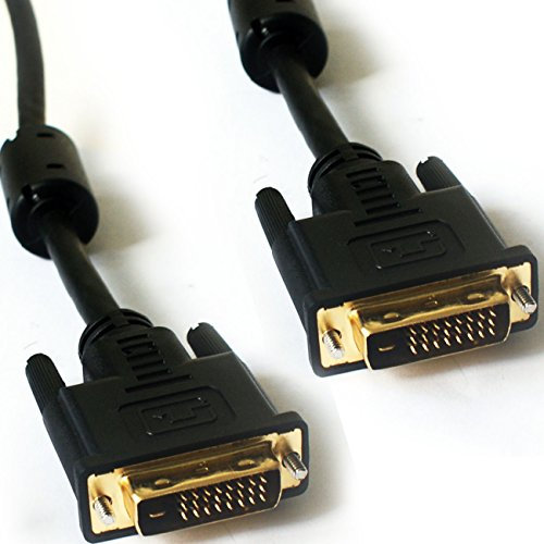 2M DVI-D Male to Male/Plug Cable -Dual Link- Monitor Video Lead - Ferrite Core