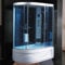 Bagno Italia cabine avec bain bouillonnant Bac 130 x 85 bain antidérapant avec Sauna et hammam