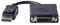 DELL DANARBC084 Adaptadores de cable de vídeo, DisplayPort, DVI, Negro, Gris