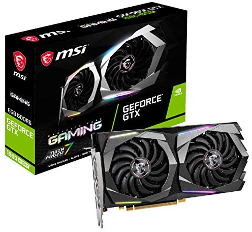 MSI GeForce GTX 1660 Super Gaming Carte graphique PCI-E x16, sans NVLink, VR Ready