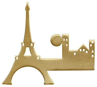 LES POULETTES BIJOUX - Broche Laiton Paris