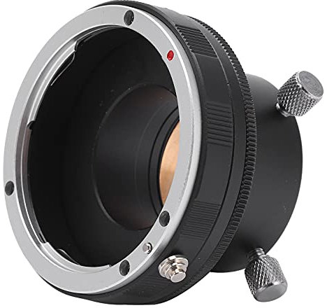 Goshyda Macro Lens Adapter for Canon EF/EF-S, Macro Lens Adapter Ring Camera Converter Adapter Ring for Canon EF/EF‑S Mount Lens to 1.25in Telescope Eyepiece