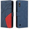 Samsung Galaxy A10 Wallet Case, Soft Leather Wallet Case Flip Folding Shockproof Cover with Credit Card Slots Stand Magnetic Protective Skin Compatible with Samsung Galaxy A10 Phone Case, Blue