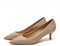 Escarpins Femme Pointus à Talons Hauts Aiguille Pump Femme Escarpins Femme Petit Talon Escarpins High Heel,Beige,39 EU/8 US