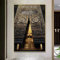 Islamische Leinwand Malerei Wandkunst Religiöse Kaaba Tür Kunst Poster Und Drucke Wohnzimmer Kalligraphie Muslim Wohnkultur 60X90Cm Kein Rahmen