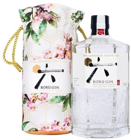 Roku Gin with Floral Gift Bag - Gifting