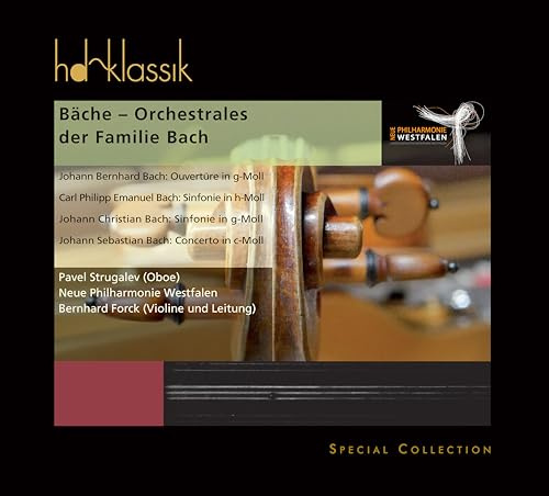 Bäche - Orchestrales der Familie Bach