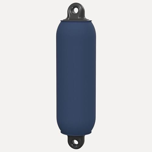 fender-design Copriparabordi di Alta qualità per parabordi Lunghi (Ø 22-27 cm in Blu) - Calze per parabordi da 5 m da Tagliare da Soli per Circa 5-6 parabordi – Accessori per Barca