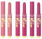 3PCS Shimmering Juicy Lipstick Set, Moisturize Lip Plump Non-Sticky Jelly Lipstick, Mirror Effect Lipstick Makeup Gift Set for Women (Set A)