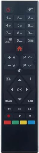 Riry RC39105 Universal Remote Control - Replaces Hitachi, Bush, Telefunken, Finlux, Edenwood, Grandin, Prosonic, Vestel TV Remotes - Compatible with LED LCD OLED 4K Smart TVs - No Additional Setup Nee