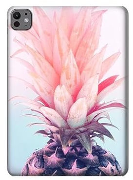 Pink Pineapple Tablet Funda Carcasa Case para iPad Pro 11 (2024)