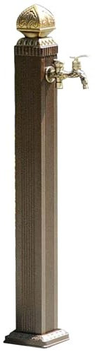 Colonne d'eau,colonne d'eau de jardin,colonne d'eau de jardin en acier inoxydable,robinet vertical de jardin,robinet extérieur antigel,fontaine de jardin exterieur,colonne de robinet extérieur(85cm)