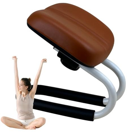 Gebetsbank – Ergonomischer Meditationshocker, Yogastuhl und niedriger japanischer Hocker, höhenverstellbare Kniebänke zum Beten mit Schwammkissen | Rutschfeste Beinauflage, Sitzbank, Meditationszubehö