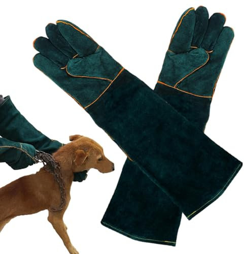 Bissfeste Katzenhandschuhe, Beißhandschuhe Für Hunde, Bissfeste Handschuhe Für Den Umgang Mit Tieren, Stich Und Kratzfeste, Wasserabweisende Schutzhandschuhe Für Hundetraining, Katzenkratzer, Falken