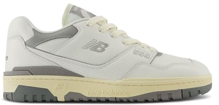 New Balance Herren 550 Sneaker, Sea Salt/Team Away Grey/Calcium, 41.5 EU