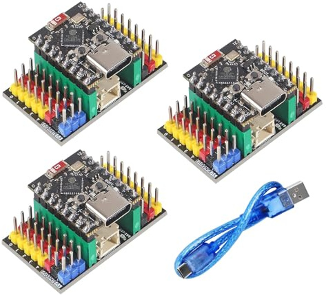 DUBEUYEW 3 Stück ESP32-C3 Super Mini Entwicklungsboard ESP32 C3 Mini Set