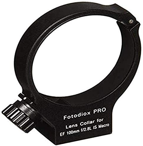 Fotodiox Pro Premium-grade Tripod Lens Collar for Canon EOS EF 100mm f/2.8L Macro IS USM Lens, as Canon Tripod Mount Ring