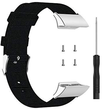 Ixkbiced Ersatz Nylon Armband Armband für -Garmin Forerunner 30 35 35J Uhr