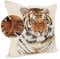 ANRO Kissenbezug Dekokissen Kissen Sofakissen Kissenbezüge Kissenhülle Gobelin Tiger 45x45cm ohne Füllung