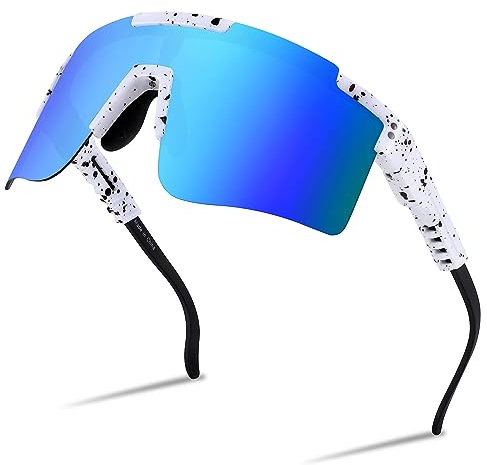 FEISEDY Sport Sonnenbrille Herren Fahrradbrille für Damen Sportbrille UV400 Schutz Radsportbrillen für Outdooraktivitäten B2837