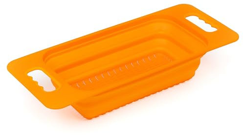 SAMMART rechteckiges Sieb über dem Waschbecken (Orange)