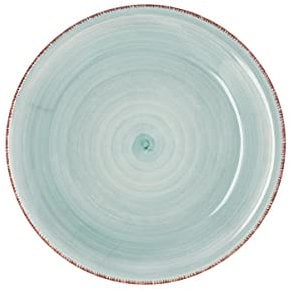 Quid Vita Aqua Plato Postre Cerámico 19cm Gres Apto Microondas Apto Congelador Apilable