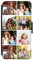 Unique Gifts House Ltd Personalised Phone Case for iPhone 11 Custom Leather Flip Wallet Case Any Photo Printed Eight Photos Anti Drop Personalised Case